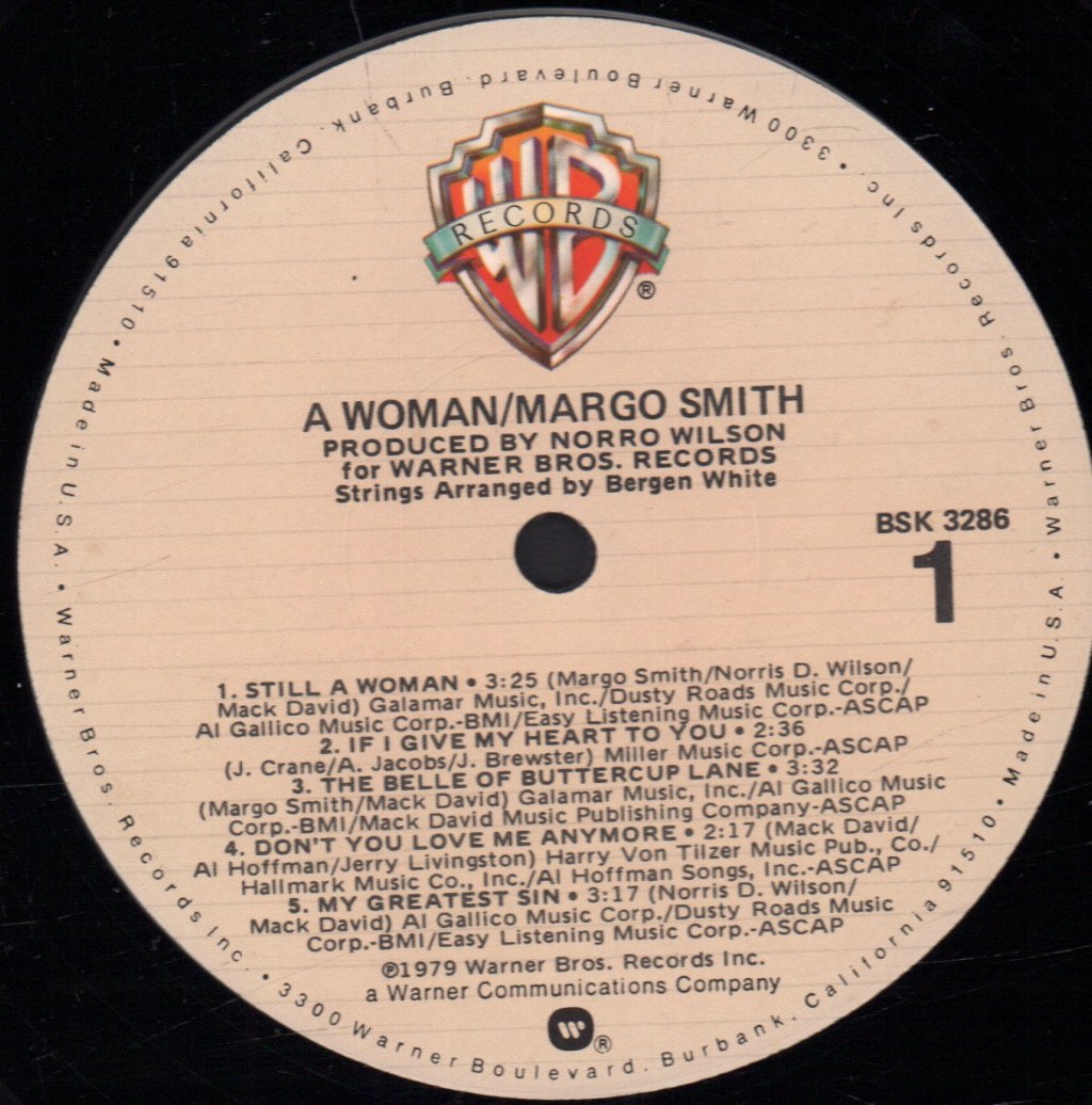 Margo Smith - A Woman - Lp