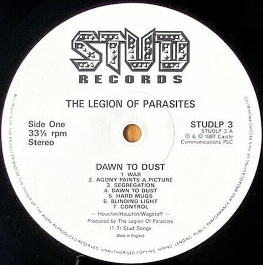 Legion Of Parasites - Dawn To Dust - Lp