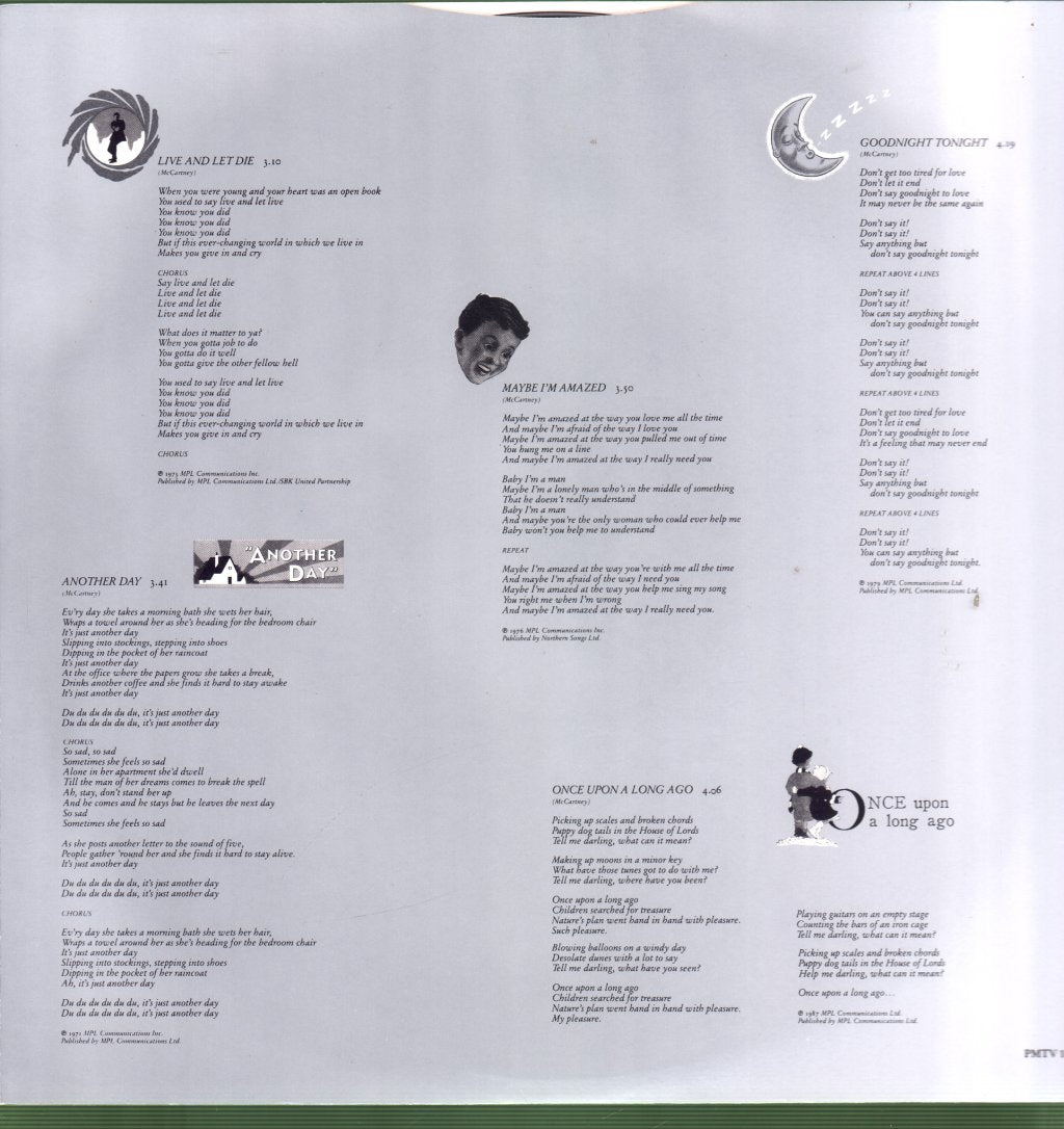 Paul McCartney - All The Best - Double Lp