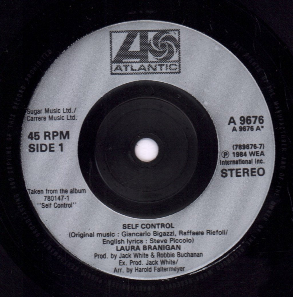 Laura Branigan - Self Control - 7 Inch