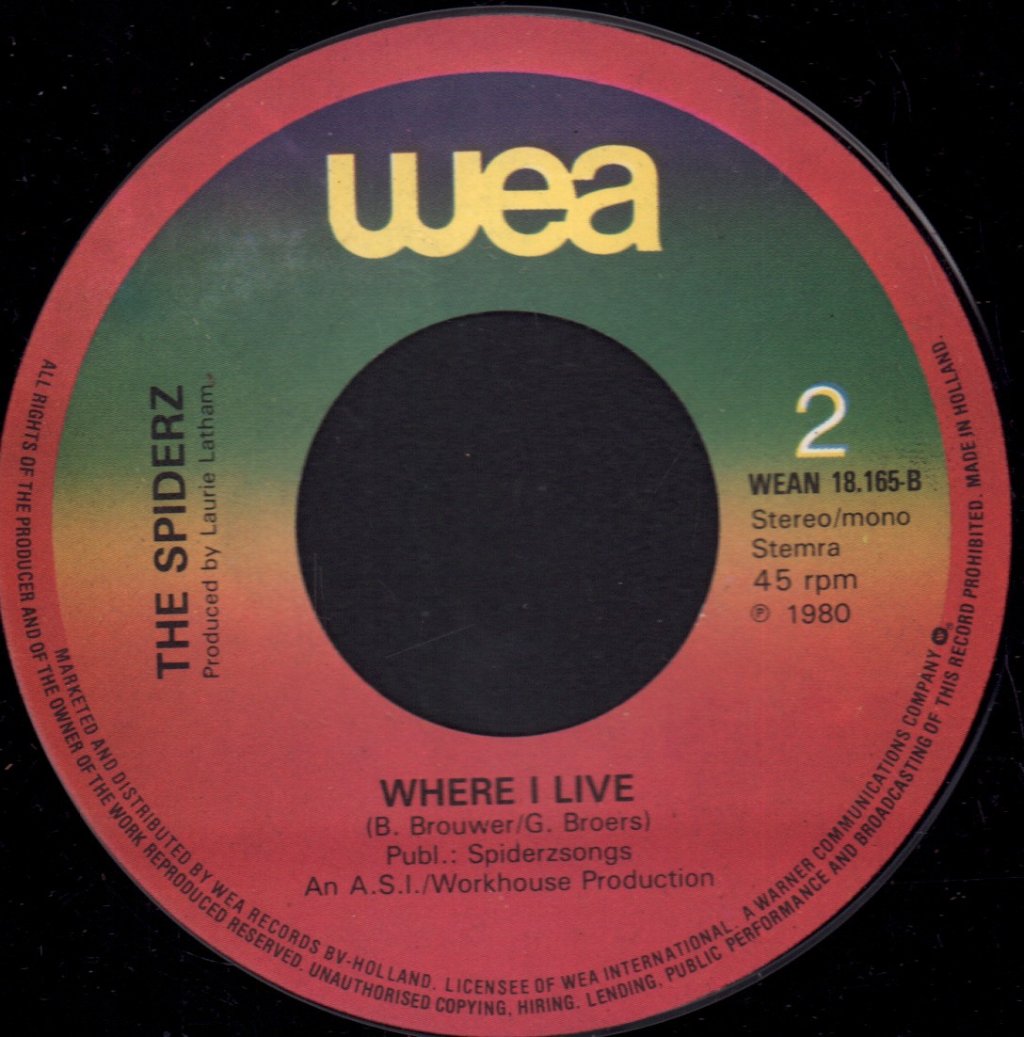 Spiderz - I'm Yours Tonight - 7 Inch