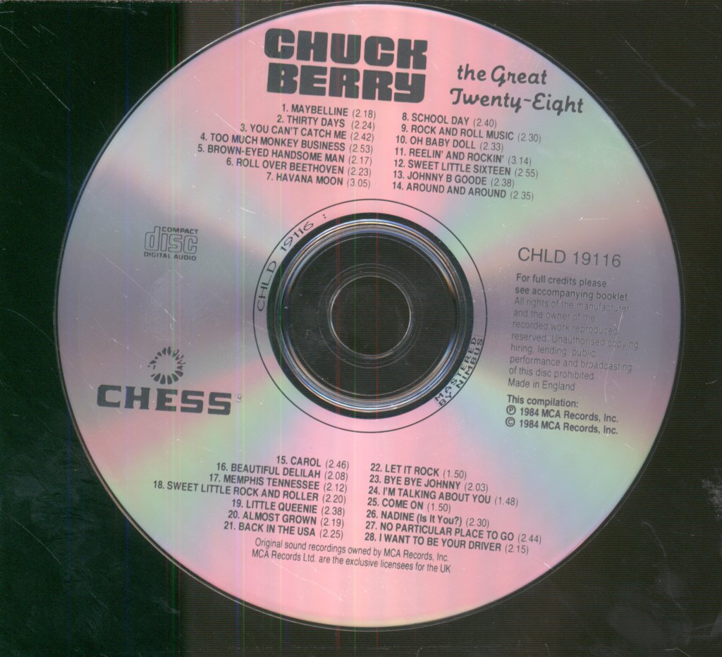 Chuck Berry - Great Twenty-Eight - Cd