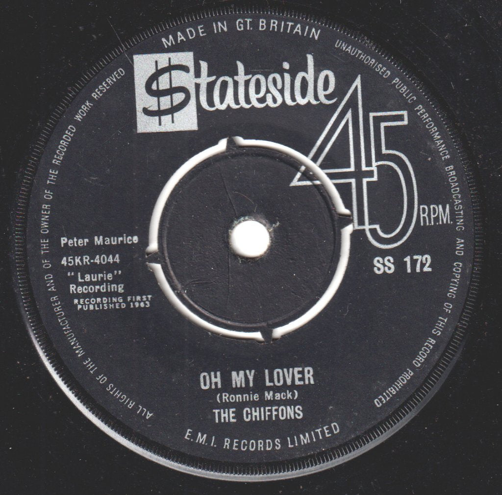 Chiffons - He's So Fine - 7 Inch