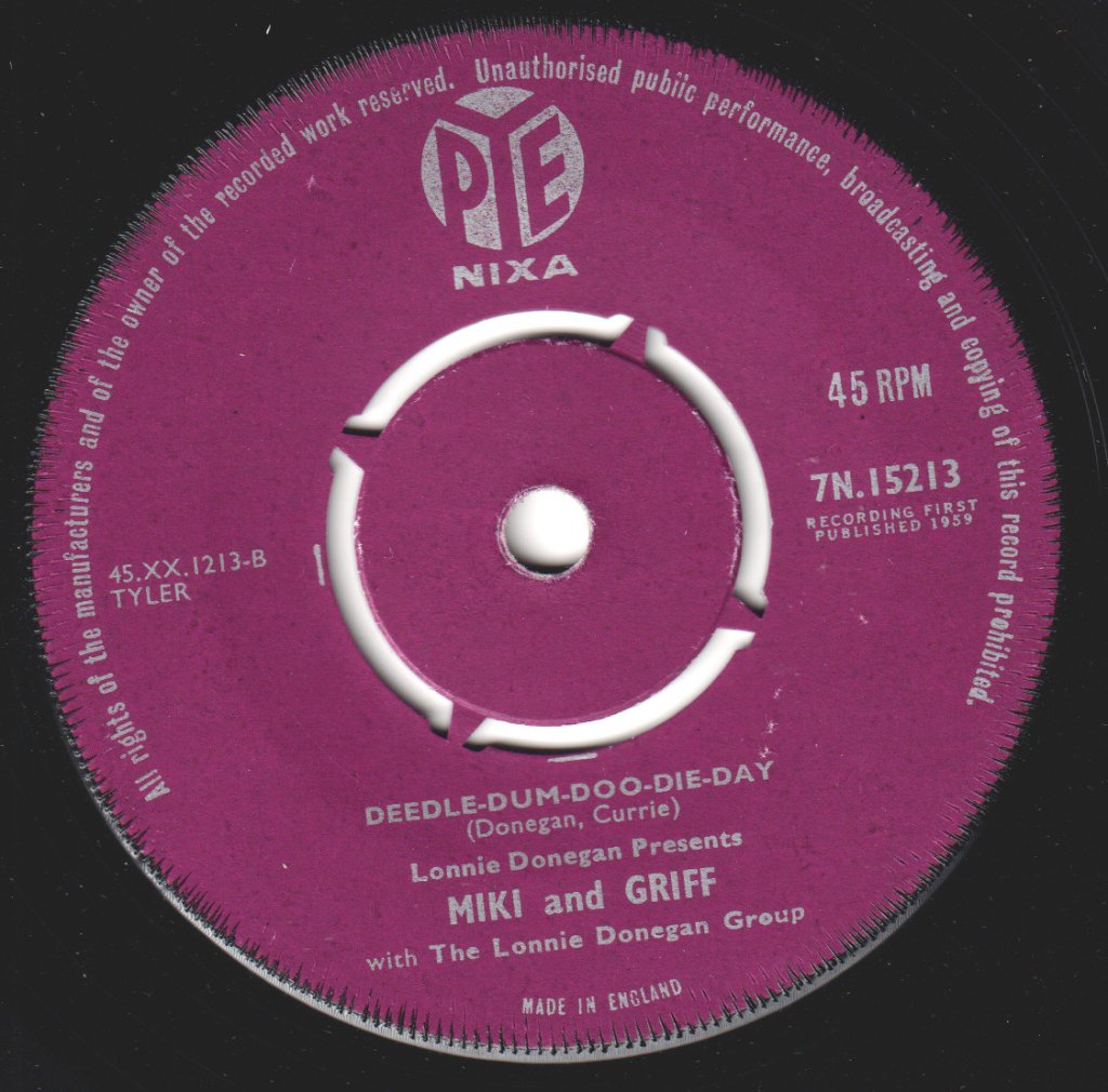 Miki And Griff - Hold Back Tomorrow - 7 Inch