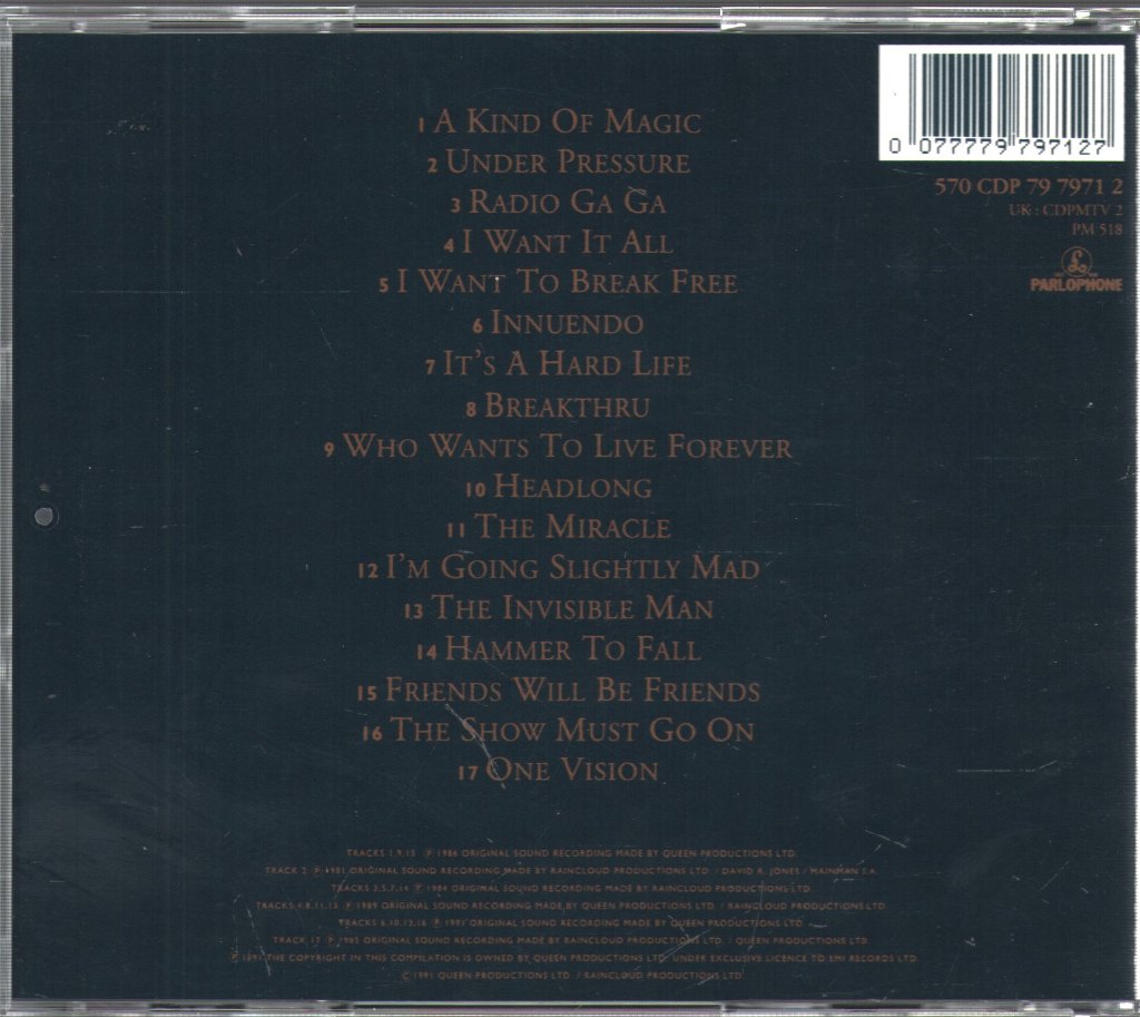 Queen - Greatest Hits II - Cd