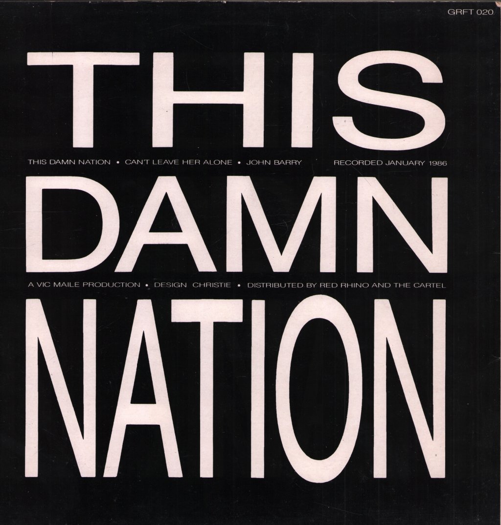 Godfathers - This Damn Nation - 12 Inch