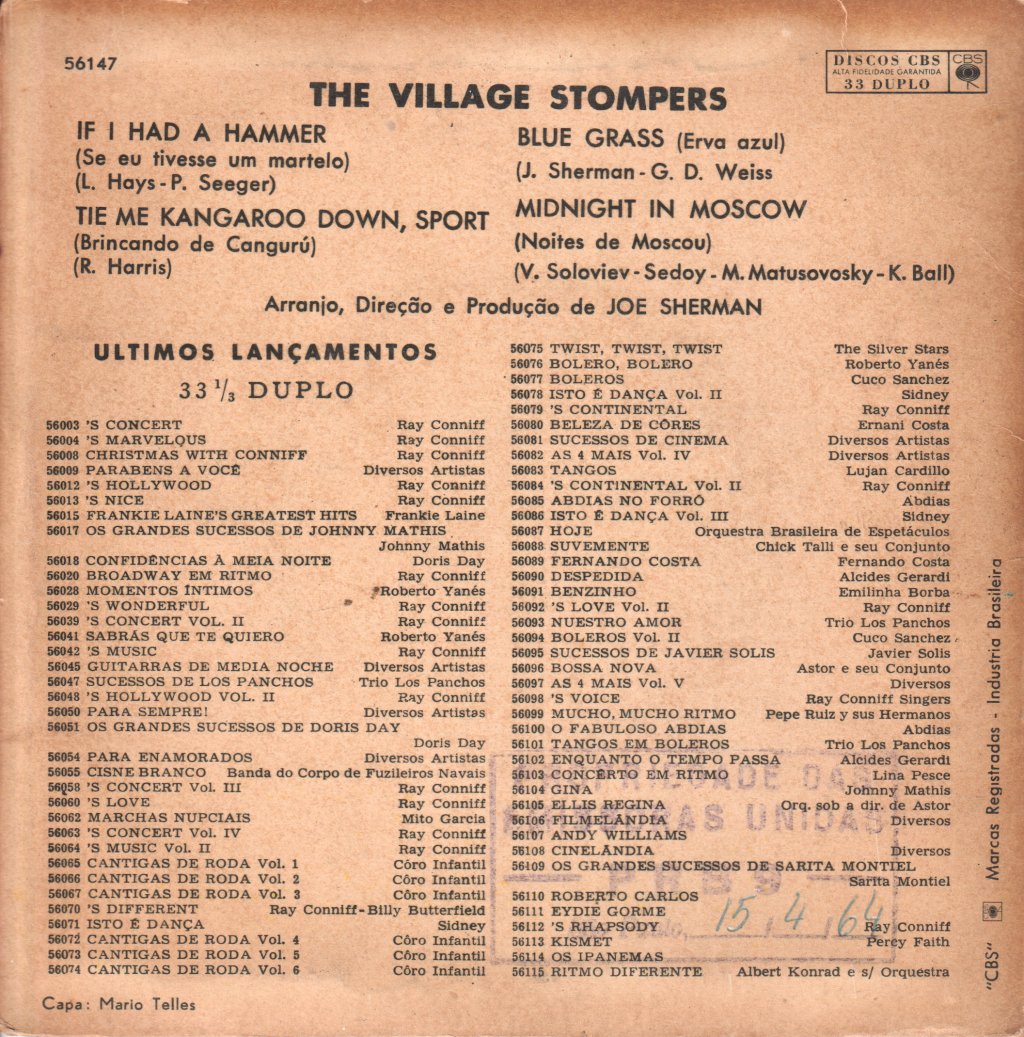 Village Stompers - village stompers - 7 Inch