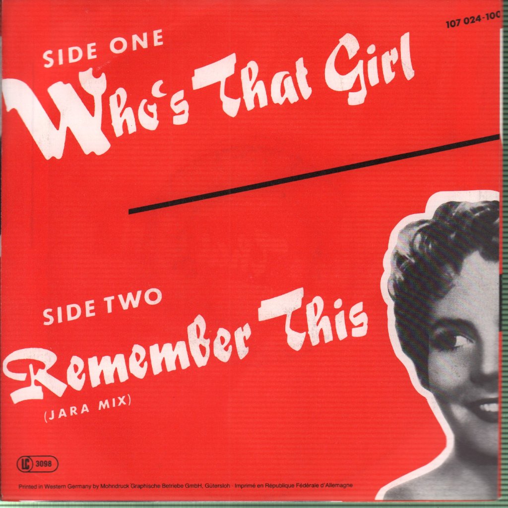 Flying Pickets - Who's That Girl - 7 Inch