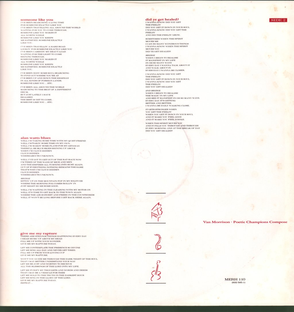 Van Morrison - Poetic Champions Compose - Lp