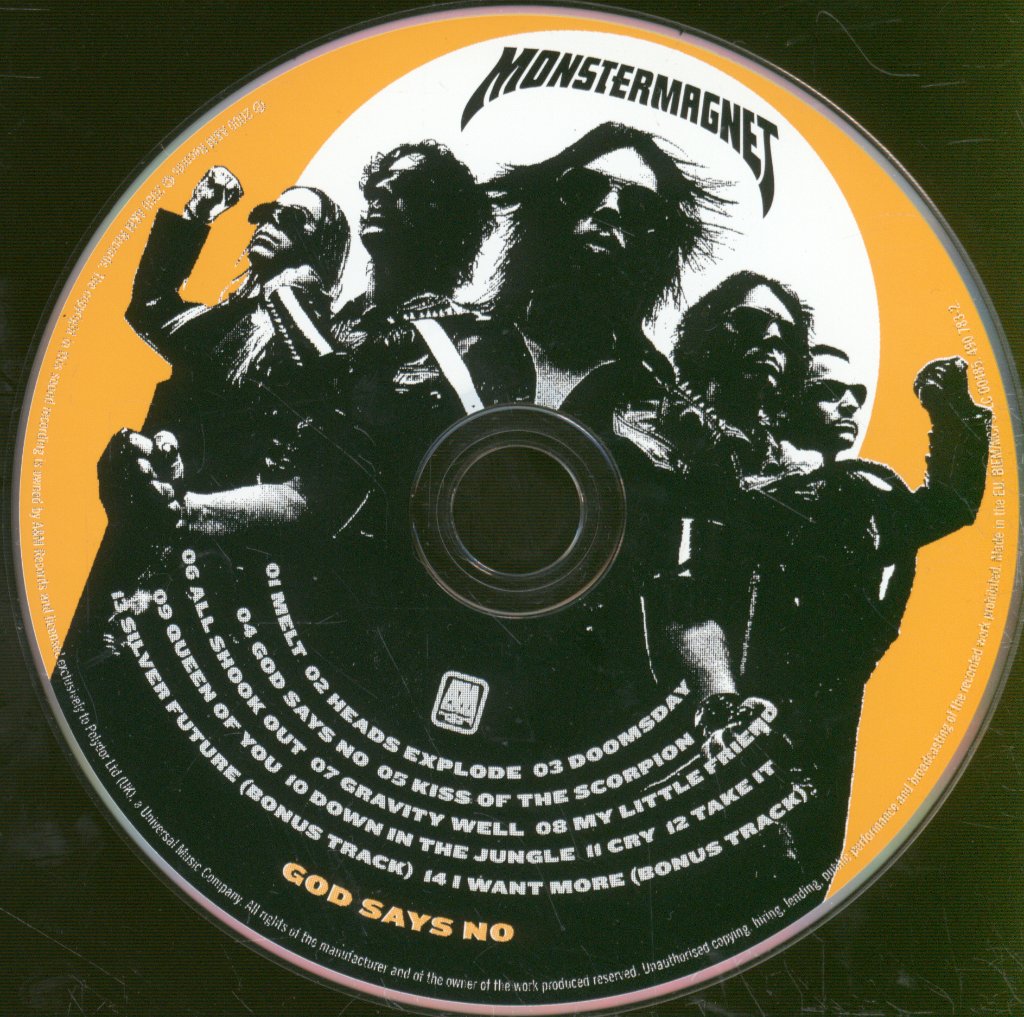 Monster Magnet - God Says No - Cd