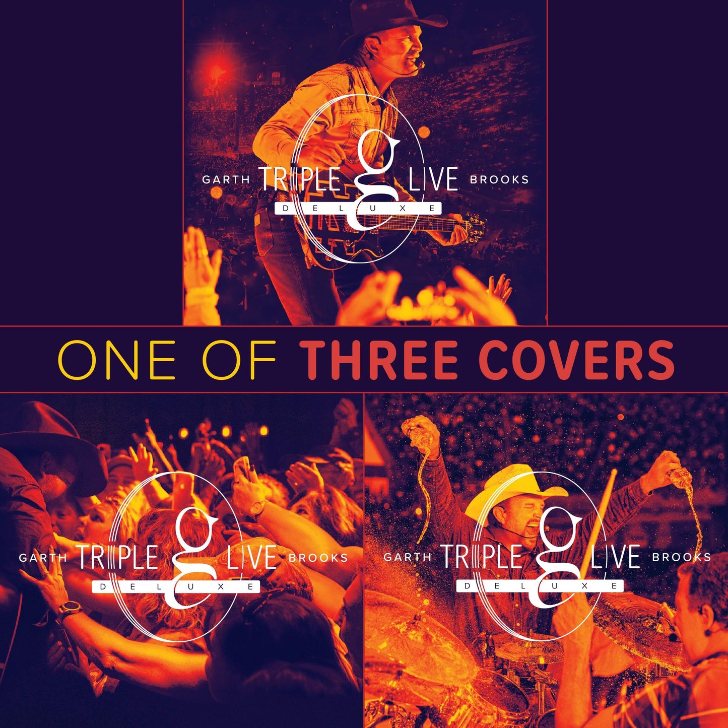 Garth Brooks - Triple Live Deluxe - Triple Cd
