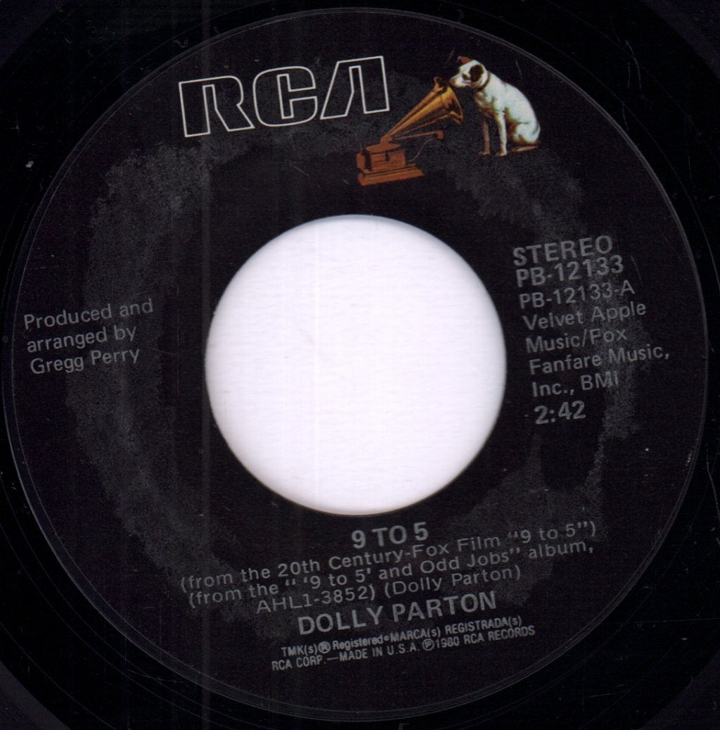 Dolly Parton - 9 To 5 - 7 Inch