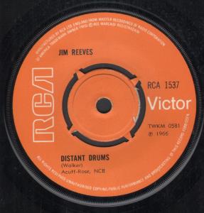 Jim Reeves - Distant Drums - 7 Inch
