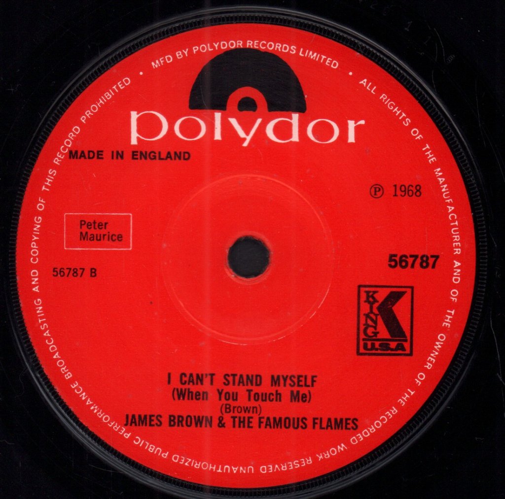 James Brown & The Famous Flames - There Was A Time - 7 Inch