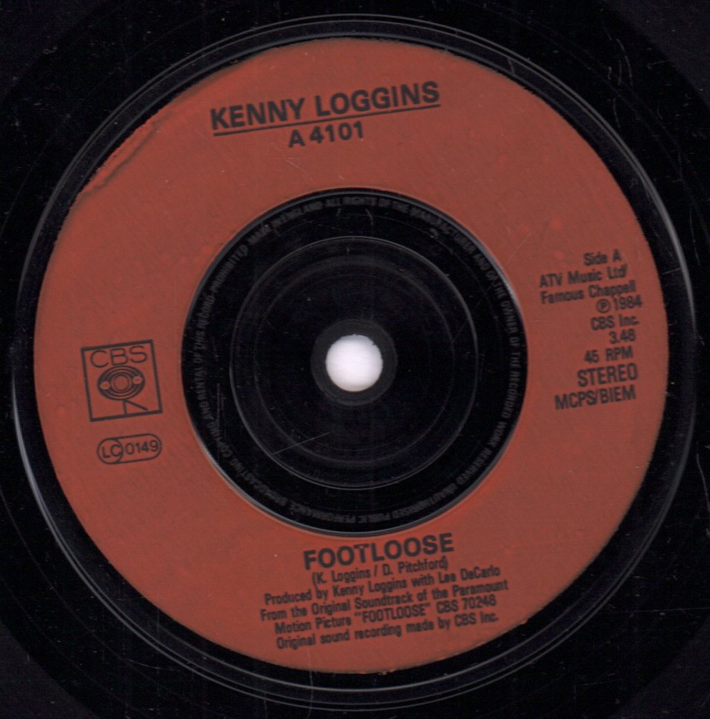 Kenny Loggins - Footloose - 7 Inch