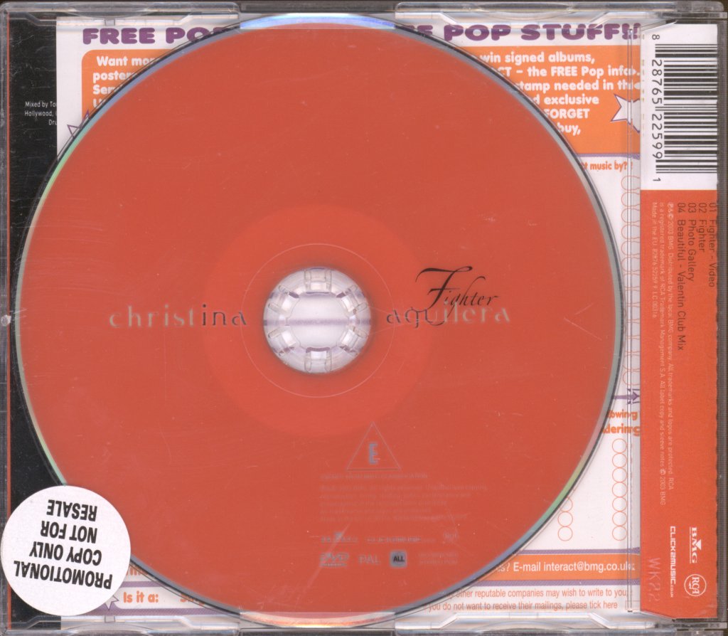 Christina Aguilera - Fighter - Dvd