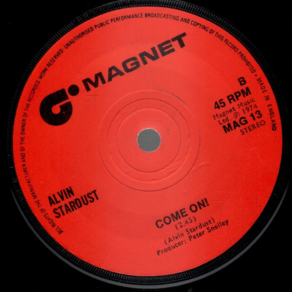 Alvin Stardust - You You You - 7 Inch