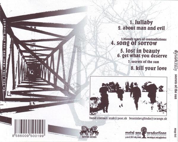 Dysanchely - Secrets Of The Sun - Cd