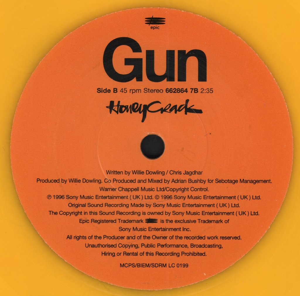 Honeycrack - Go Away - 7 Inch