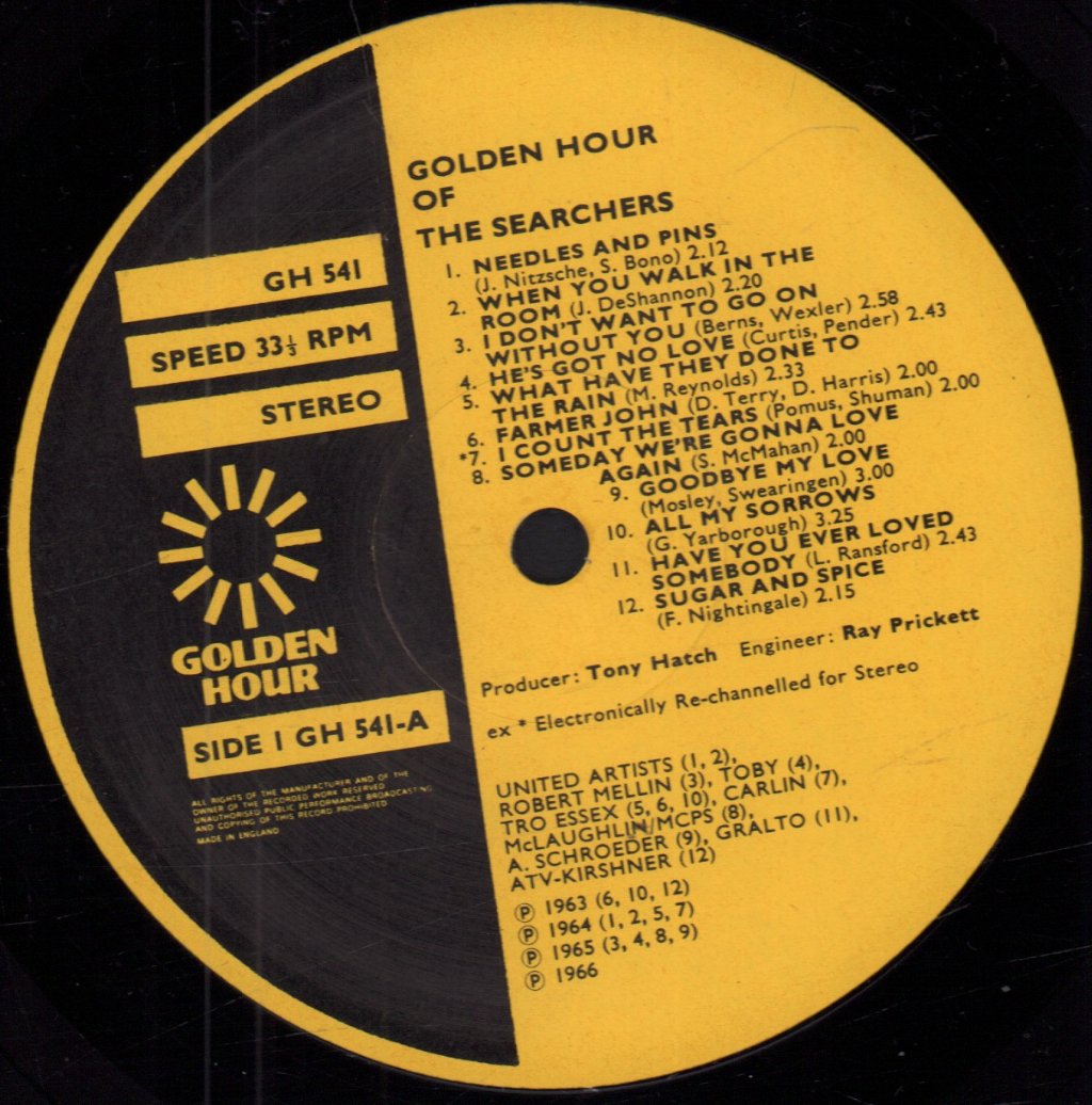Searchers - Golden Hour - Lp