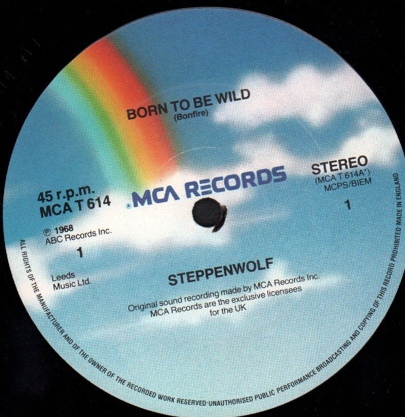 Steppenwolf - Born To Be Wild - 12 Inch
