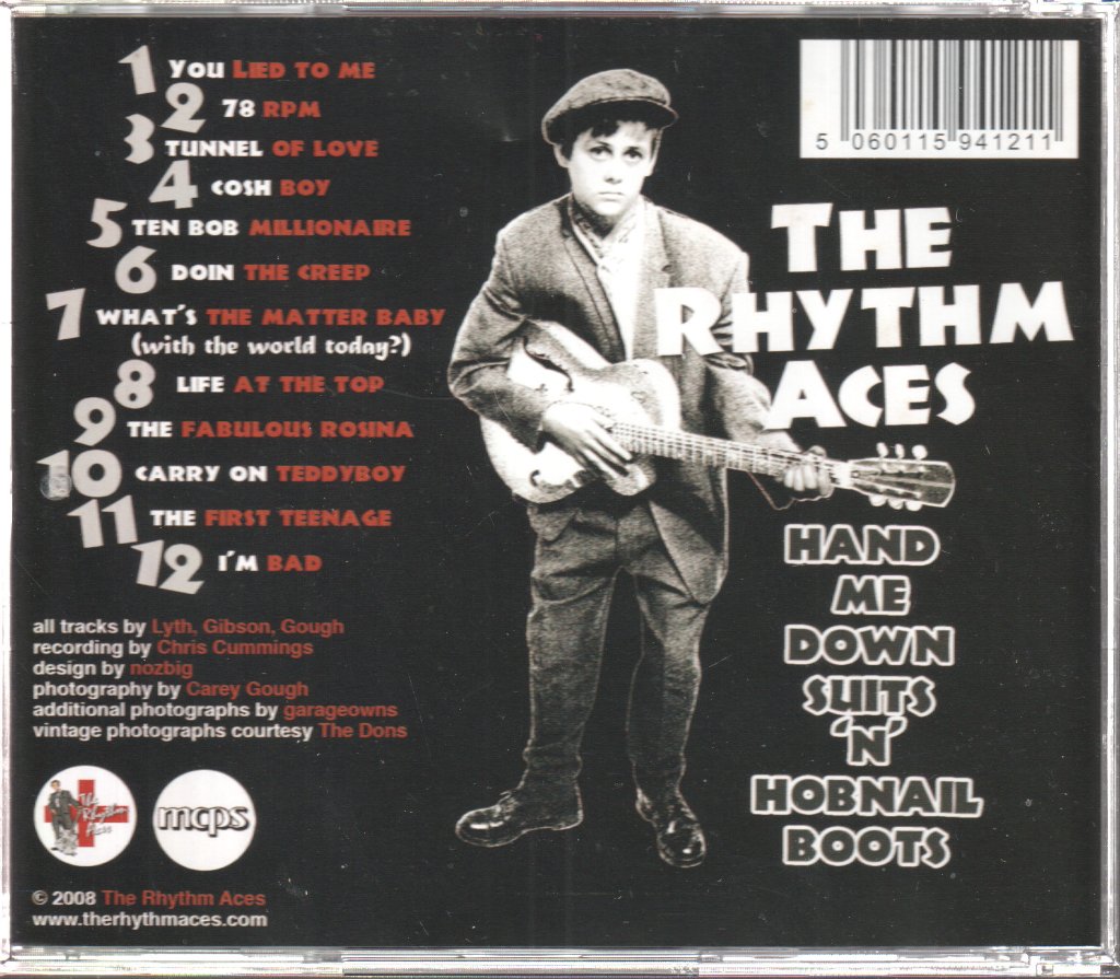 Rhythm Aces - Hand Me Down Suits 'N' Hobnail Boots - Cd