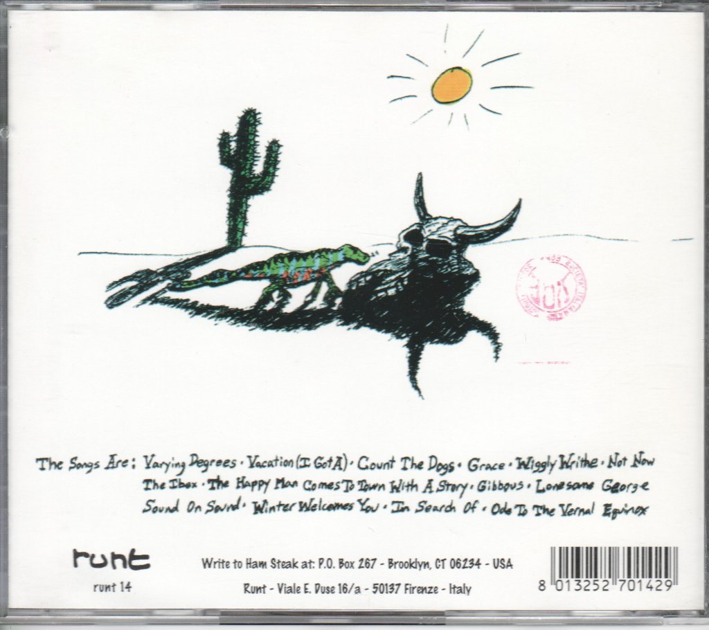 Ham Steak - Ham On The Run - Cd