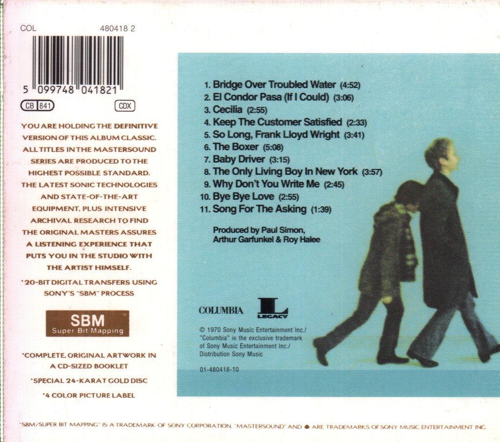 Simon & Garfunkel - Bridge Over Troubled Water - Cd