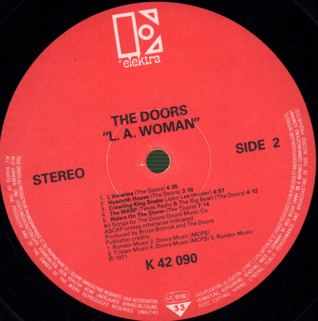 Doors - L.A. Woman - Lp