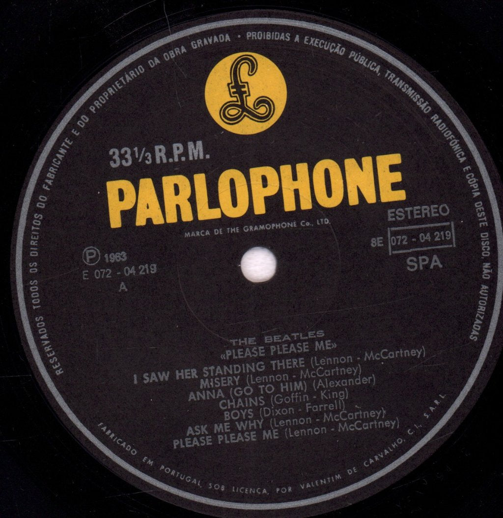Beatles - Please Please Me - Lp