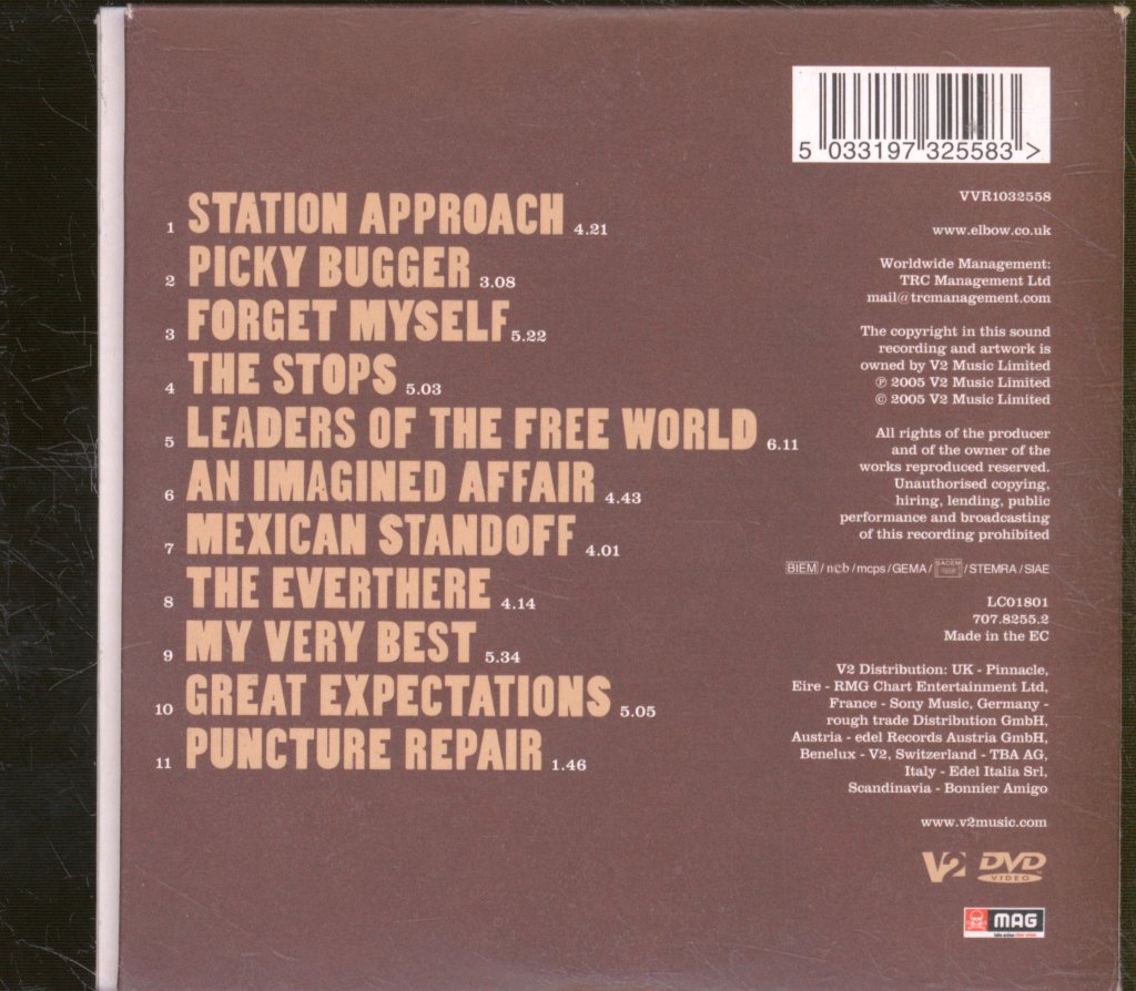 Elbow - Leaders Of The Free World - Cd/Dvd