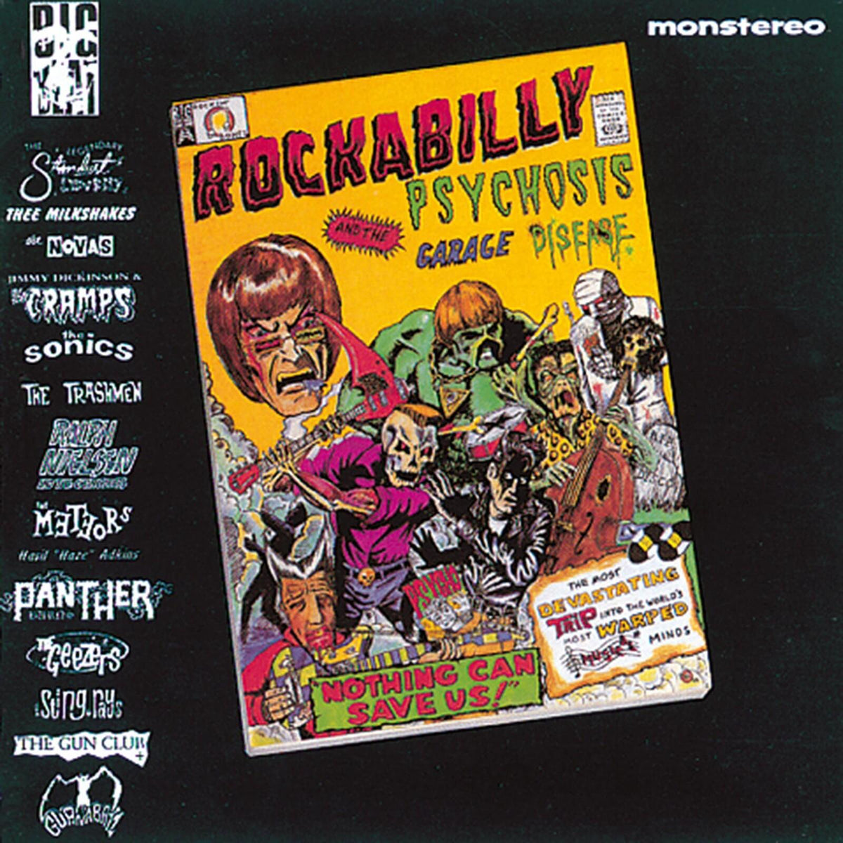 Various Artists - Rockabilly Psychosis and the Garage Disease - Cd