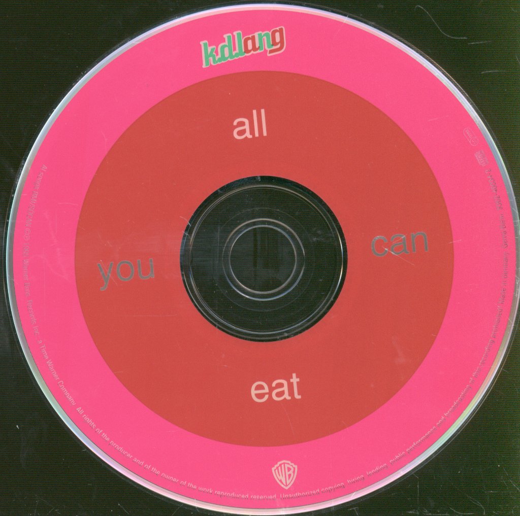 K.D. Lang - All You Can Eat - Cd