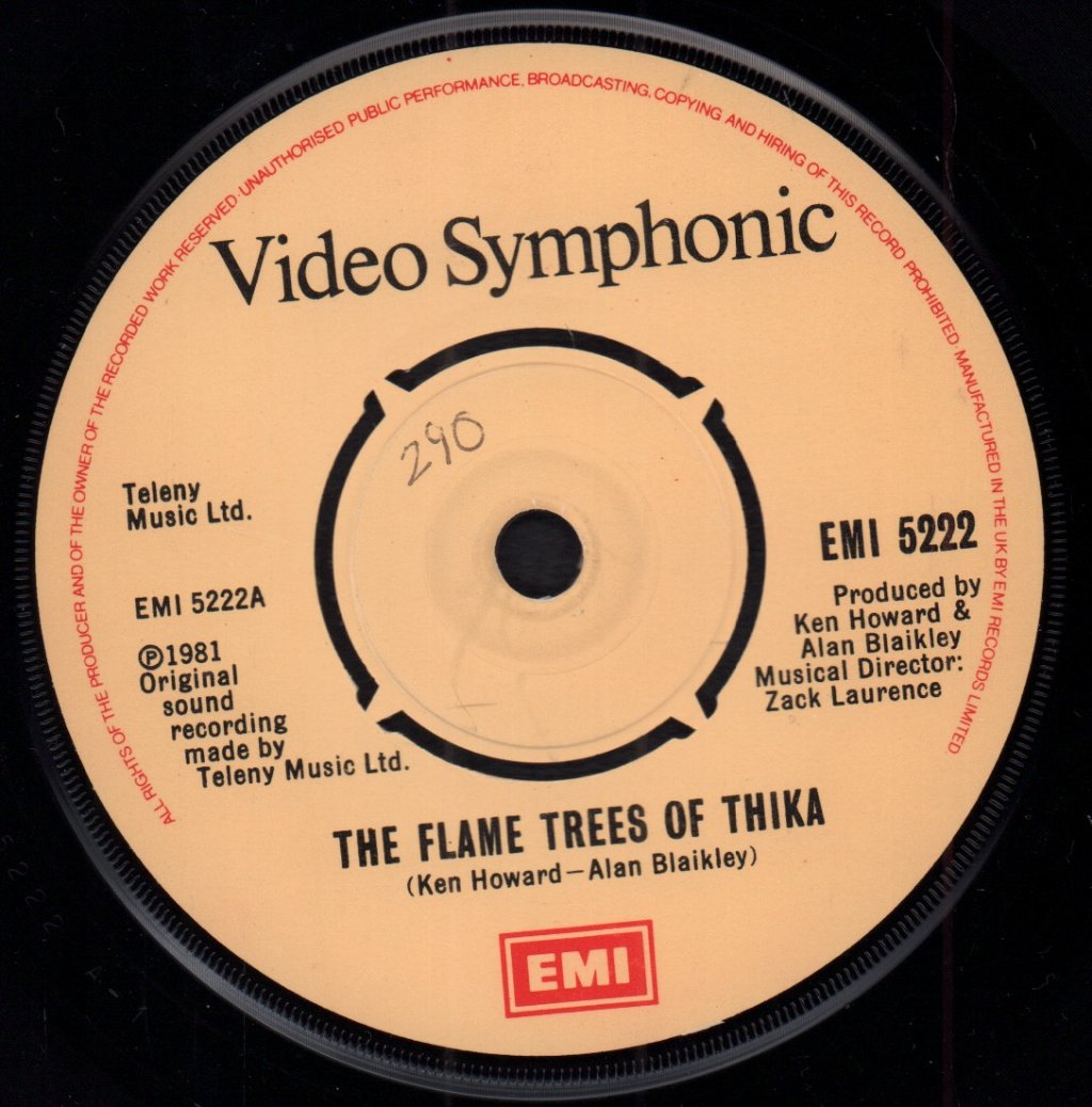 Video Symphonic - Flame Trees Of Thika - 7 Inch