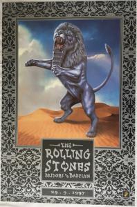 Rolling Stones - Bridges To Babylon - Poster