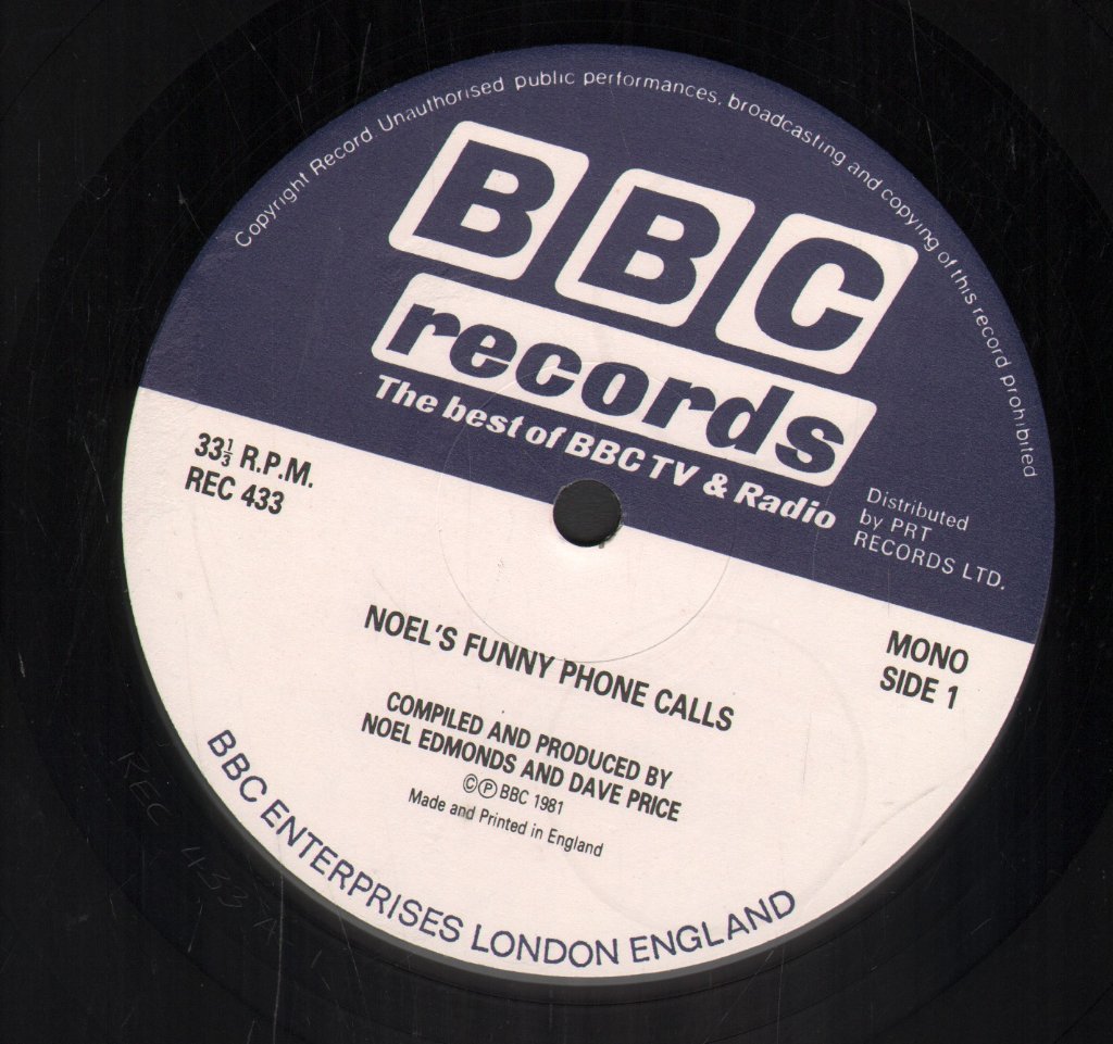 Noel Edmonds - Noel's Funny Phone Calls - Lp