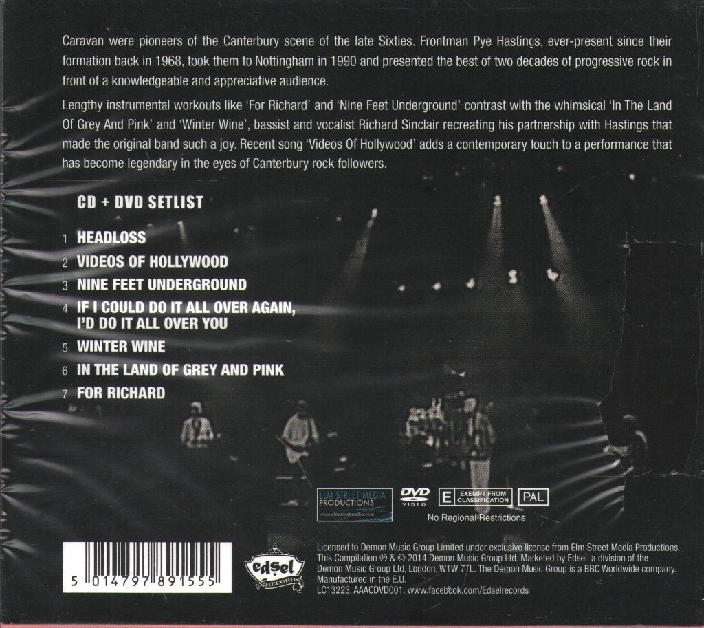 Caravan - Access All Areas - Cd/Dvd