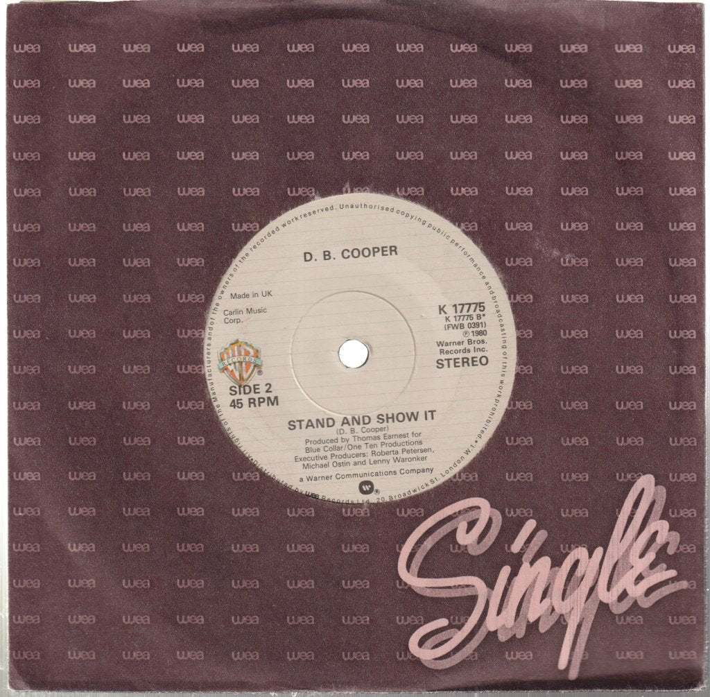 D.b.cooper - Had Enough - 7 Inch