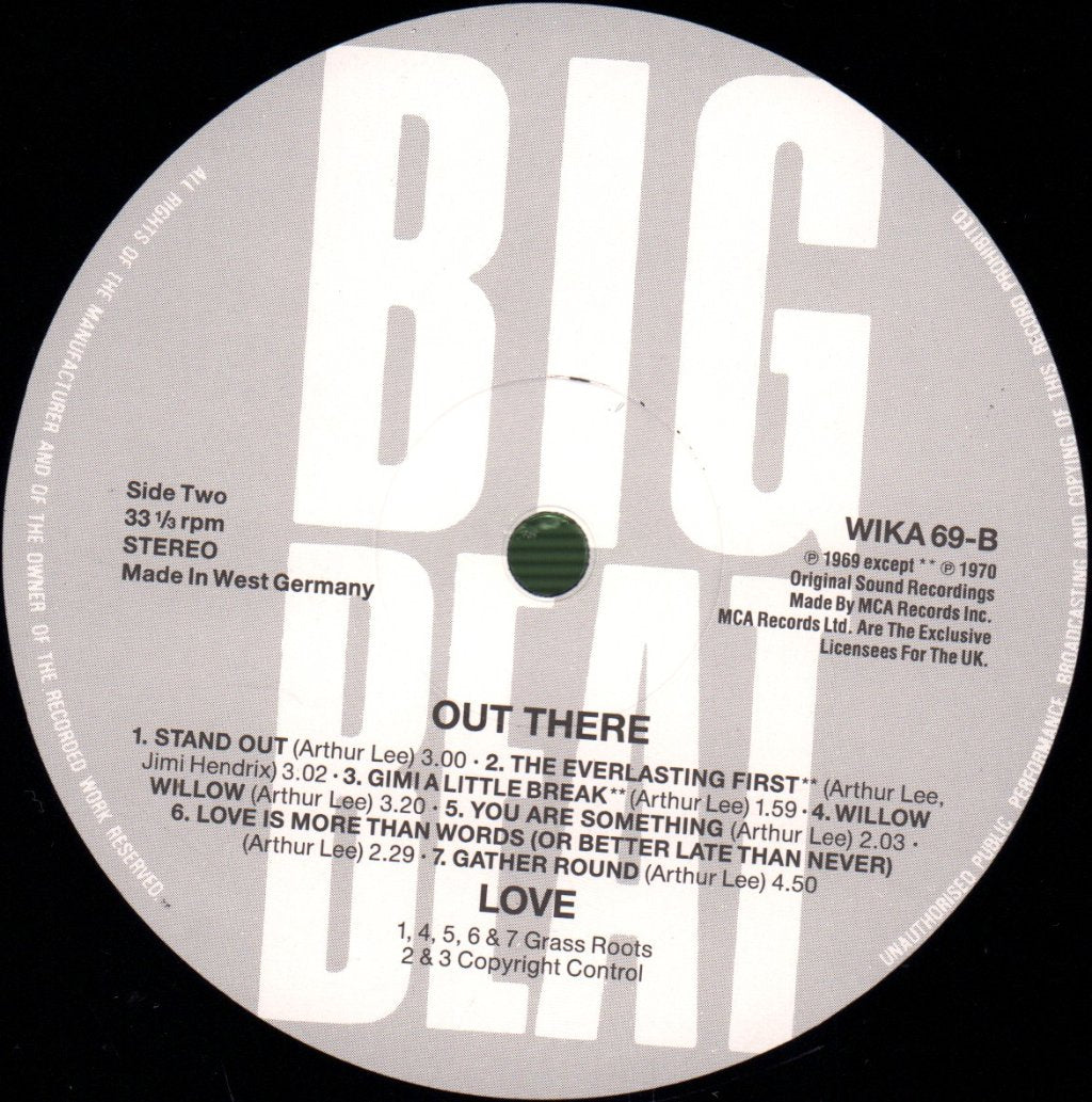 Love - Out There - Lp