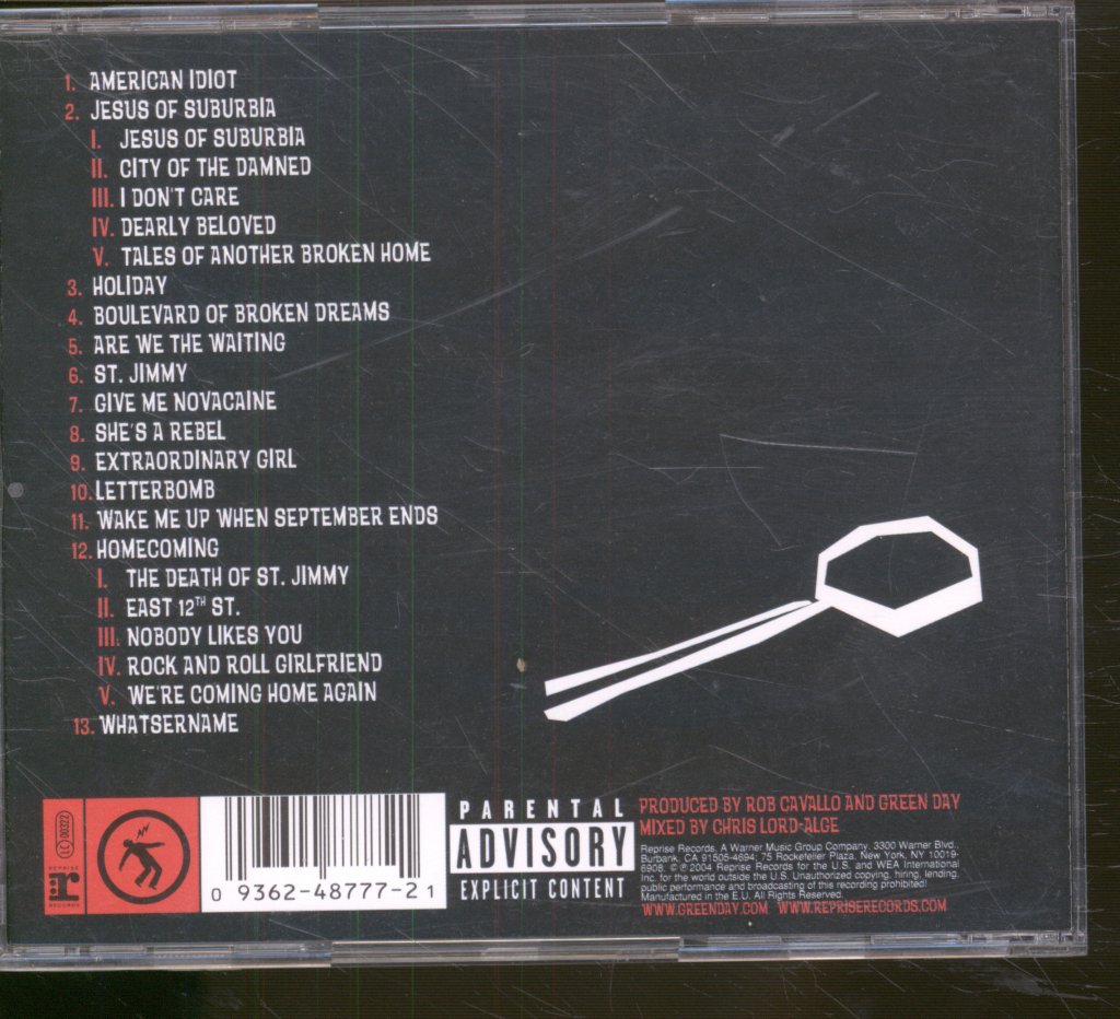Green Day - American Idiot - Cd