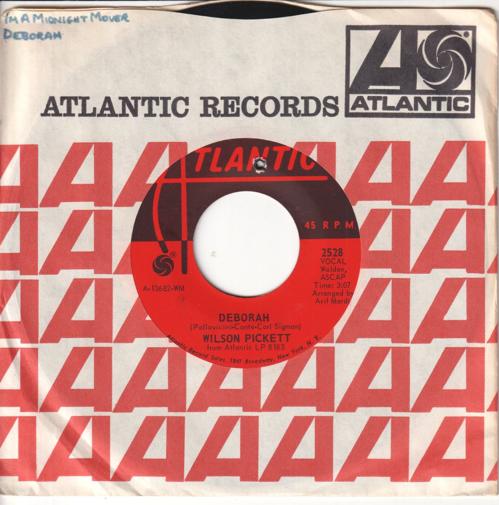 Wilson Pickett - I'm A Midnight Mover - 7 Inch