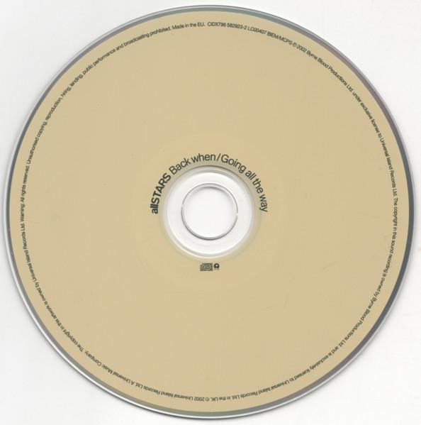 allSTARS* - Back When / Going All The Way - Cd