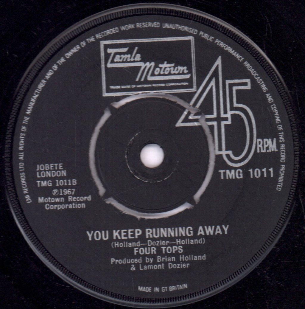 Four Tops - Walk Away Renee - 7 Inch