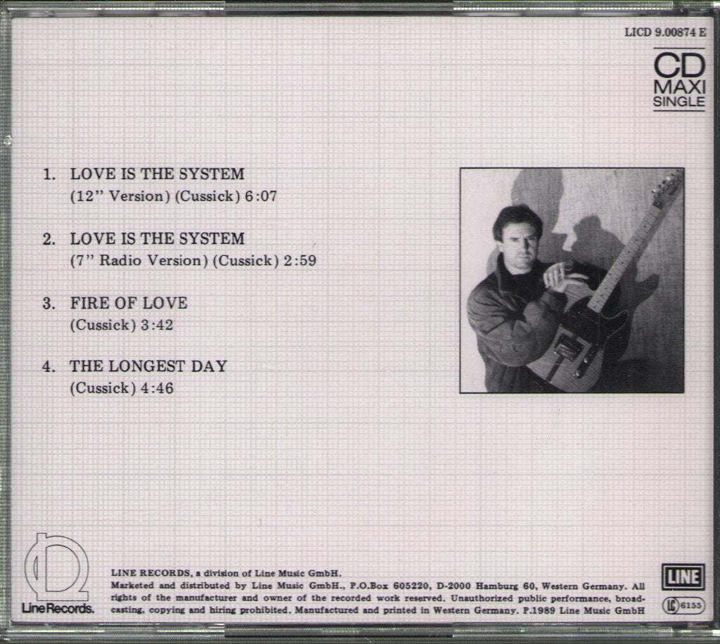 Ian Cussick - Love Is The System - Cd
