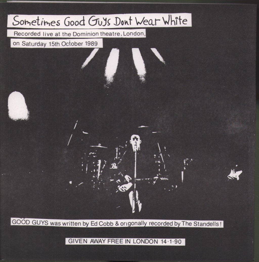Mighty Lemon Drops - Sometimes Good Guys Don't Wear White - 7 Inch