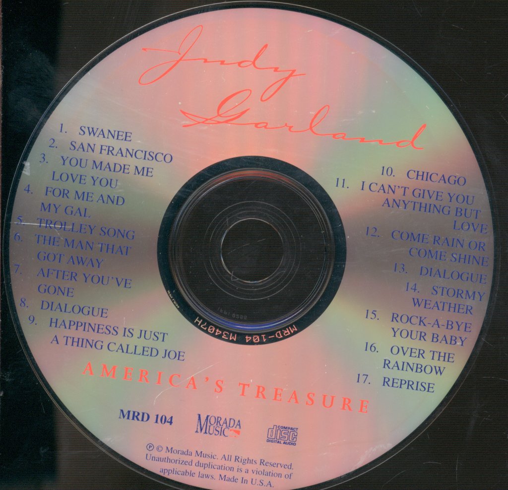 Judy Garland - America's Treasure - Cd