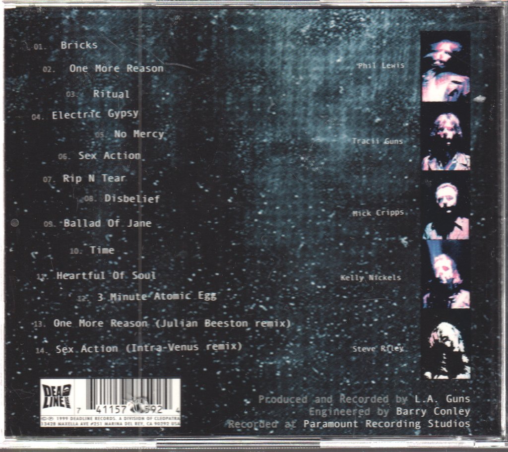 L.A. Guns - Greatest Hits And Black Beauties - Cd