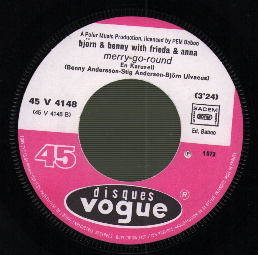 Björn & Benny, Agnetha & Anni-Frid - People Need Love - 7 Inch