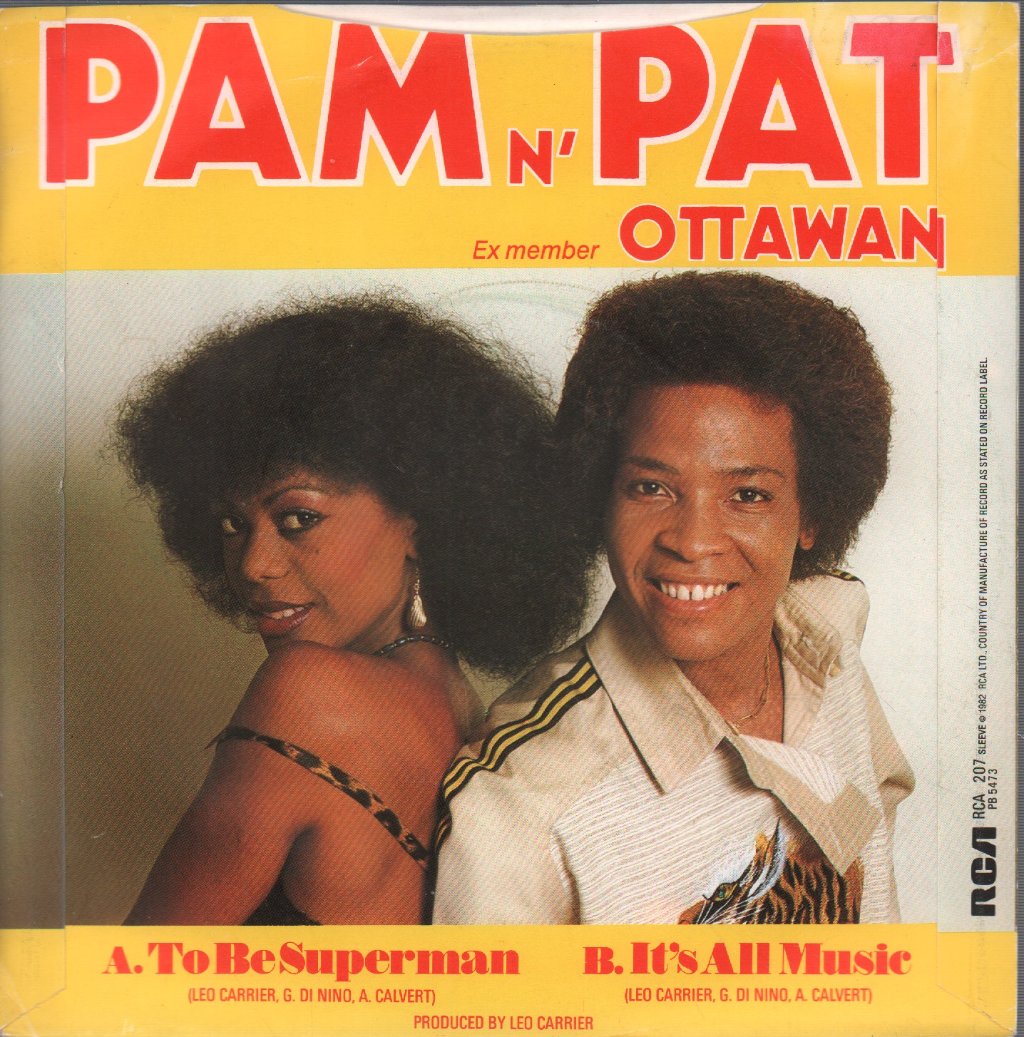 Pam N Pat - To Be Superman - 7 Inch