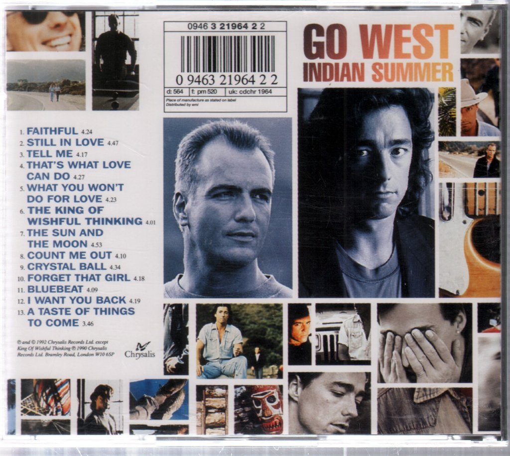 Go West - Indian Summer - Cd